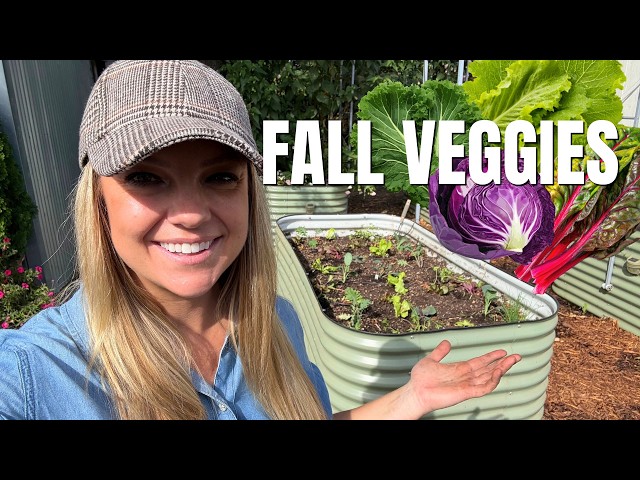 Turning My Garden Beds Into a Fall Kitchen Garden 🥬