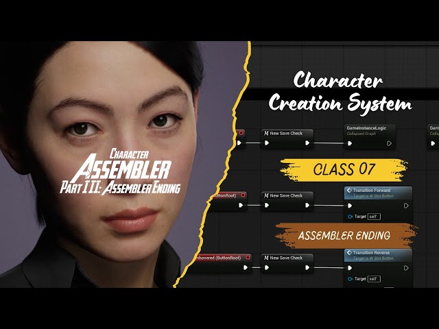07 - Unreal Engine Character Creation System (EngDub) - Character Assembler Component - Part III