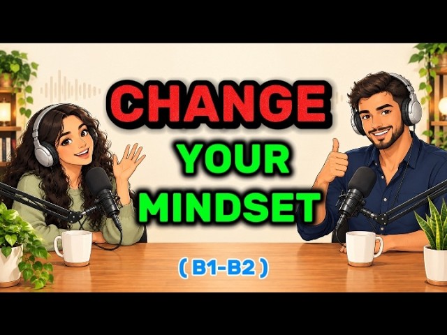 English Learning Podcast for Easy Conversation | Talk About Mindset | Daily Life English