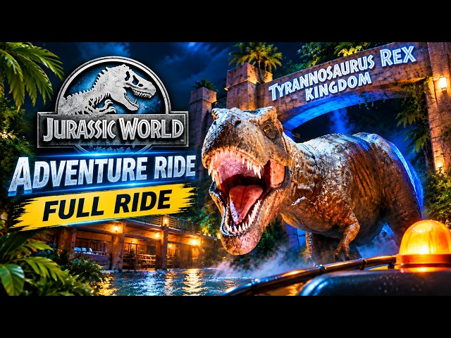 Jurassic World Adventure 🦖 FULL Ride | Universal Studios Beijing