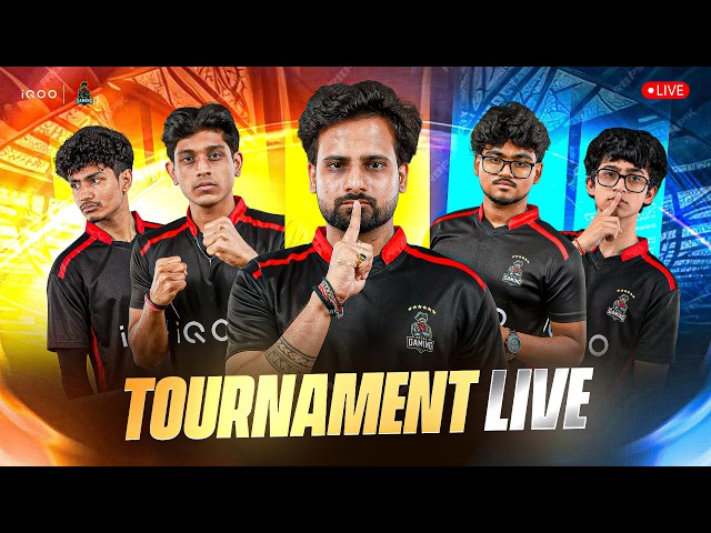 AAJAO DOSTO TOURNAMENT LIVE WITH  iQOO TOTAL GAMING ESPORTS TG FOZYAJAY #iQOO #iQOO15R