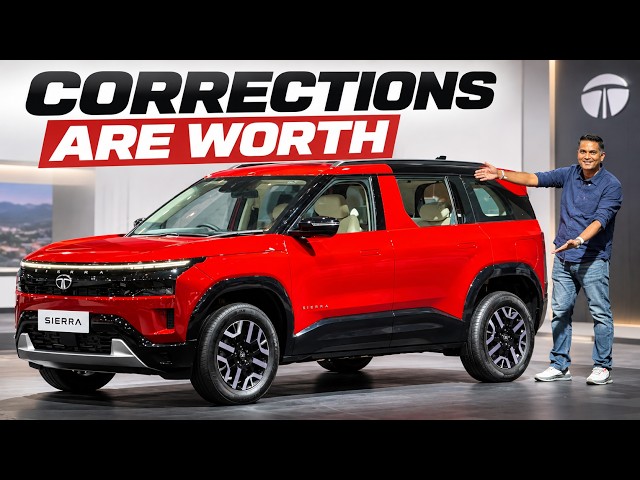 TATA Sierra "LEGEND" Launched at 11.99 Lakh - Safety के साथ Premium Features का हक सबका है !