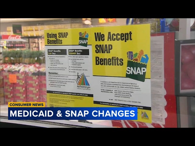 Major changes go into effect for Medicaid and SNAP benefits