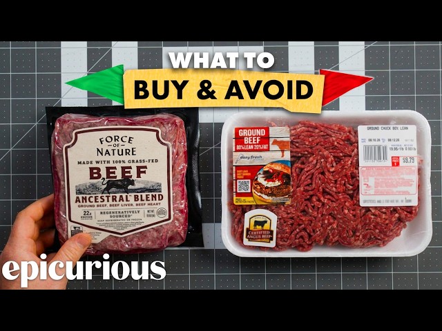 Butcher Explains Which Ground Beef to Buy | Ultimate Buying Guide | Epicurious
