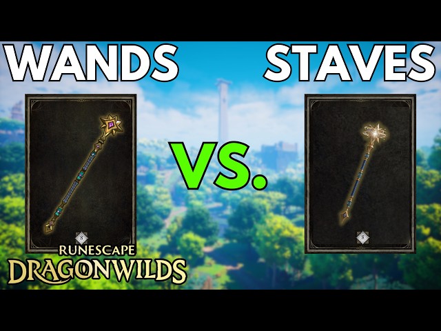 RuneScape Dragonwilds: Are Wands Worth It...?