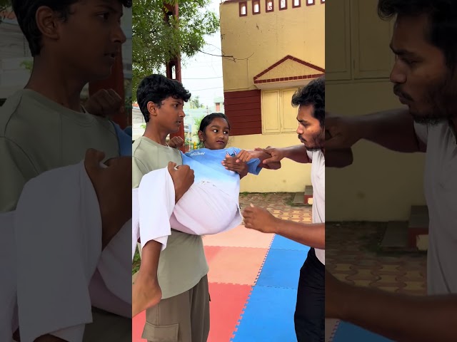 Stop Any Attacker in Seconds! 🥋 Quick Self-Defense Move #virl #shorts #karate