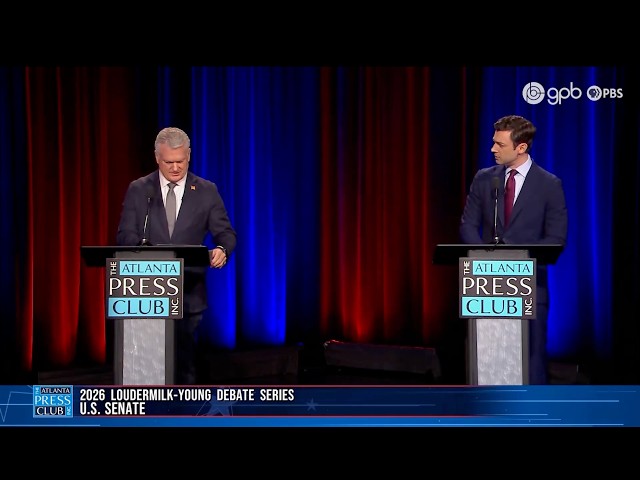 Ossoff Hits Collins for Childlike Devotion to Trump | GA U.S. Senate Debate Highlights