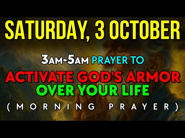 October 3 | Lord, I Feel An Invisible Weight Pressing On My Mind: 3AM-5AM Prayer To SHIELD Me