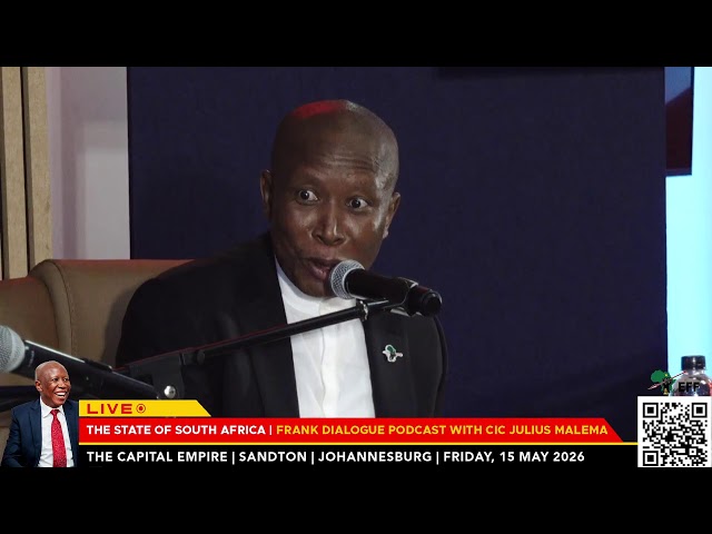 President, Julius Malema’s round table discussion on the Frank Dialogue