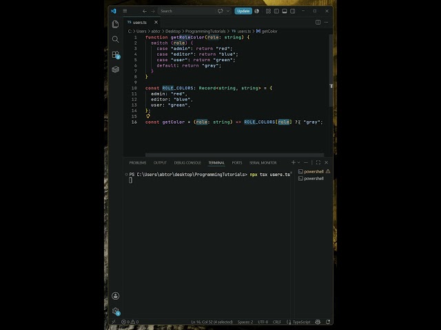 Stop Writing switch Statements Like It’s 2005 🔥