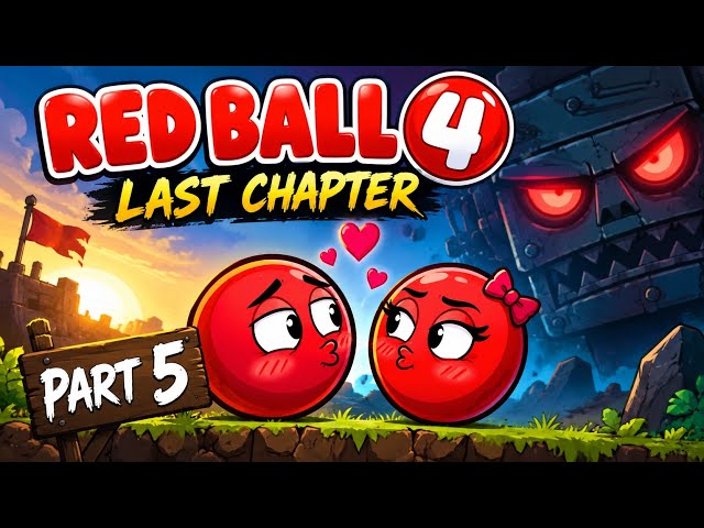 Red Ball 4 - Gameplay Walkthrough Chapter 5 Last Chapter - (iOS/Android)