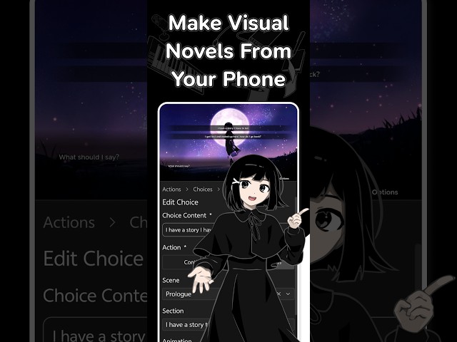 RouteVN Creator Tutorial: Make Visual Novels From Your Phone