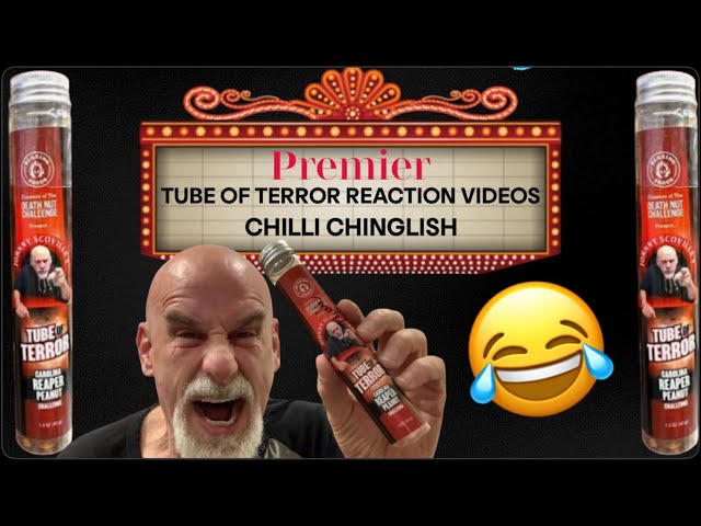 Johnny Scoville reacts to Chili Chinglish Tube of Terror gone horribly wrong!