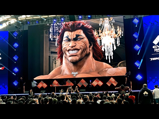 YUJIRO REVEAL CROWD REACTION! TEKKEN 8 - Evo France 2026