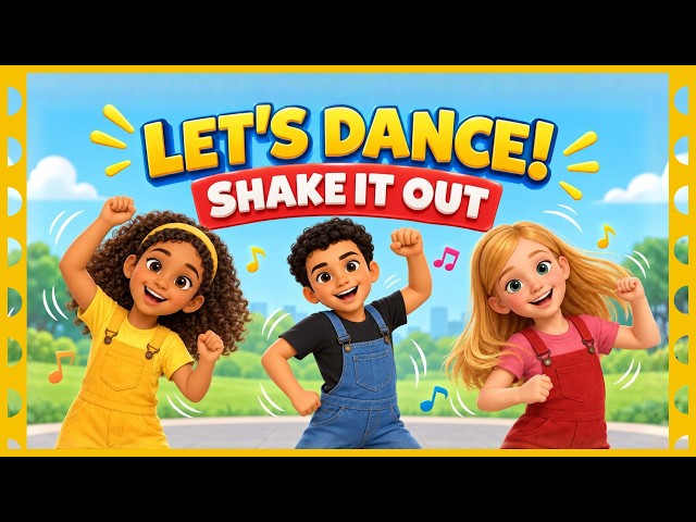 💚🎵 Shake Your Sillies Out! 🎵💚  | Brain Break for Kids