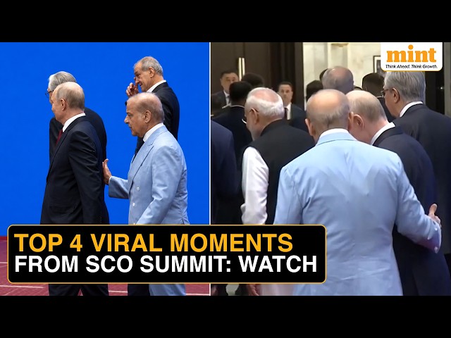 Viral: Top 4 Moments From SCO Summit 2026 As Modi, Putin, Xi & Shehbaz Sharif Make Headlines | Watch