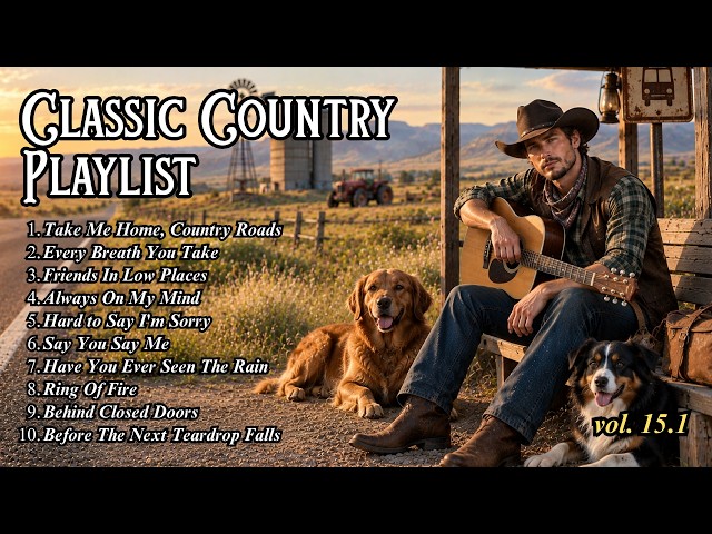 Golden Classic Country Song Timeless 60s 70s 80s - Take Me Home Country Roads, Every Breath You Take
