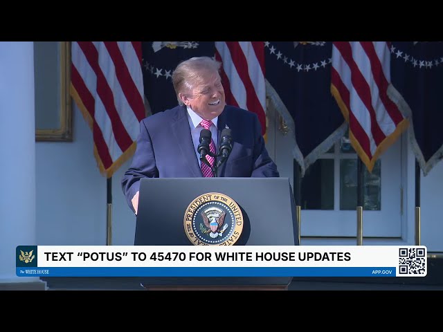 President Trump and the First Lady Sign an Executive Order