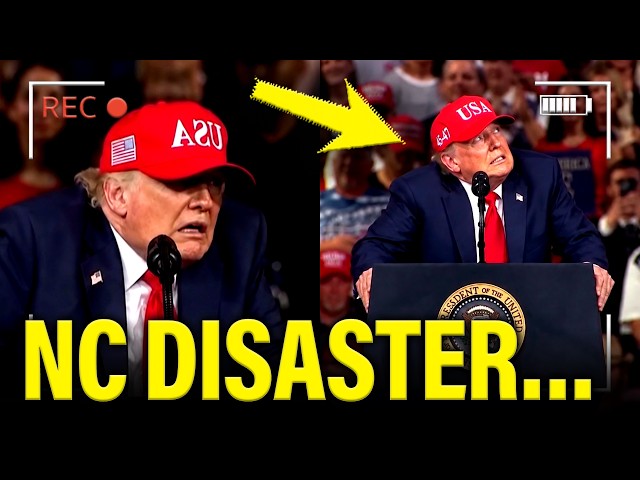 🚨Trump’s NC Speech GOES SIDEWAYS…