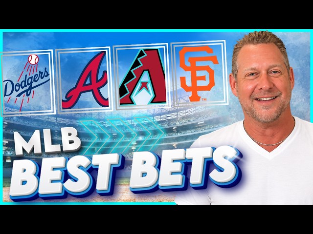 MLB BEST Bets Today! Dodgers vs Braves | Diamondbacks vs Giants | Thursday MLB