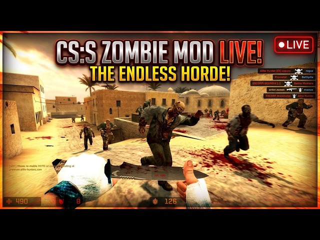 Counter Strike Zombie Mod | 🔴 Livestream 43