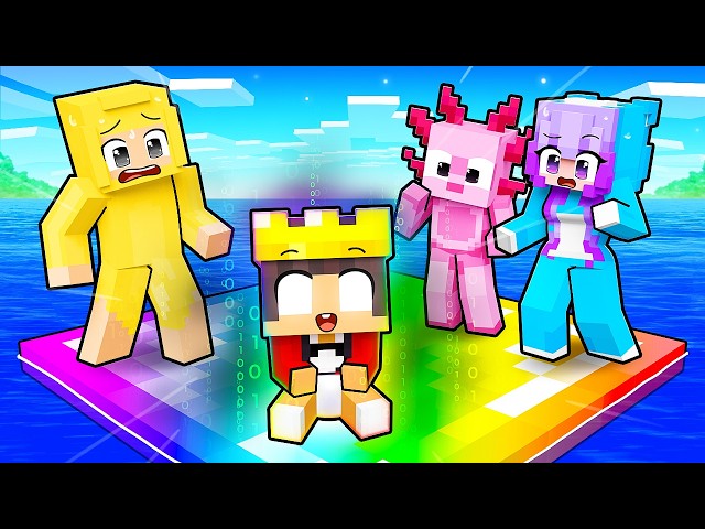 I Pretended to be a BABY MONGO on an OP RAINBOW RAFT!