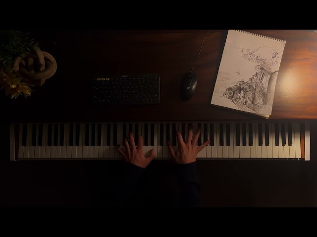 let your mind slow — piano session.