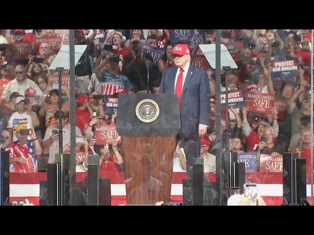 New analysis says Republican candidates are largely not mentioning Trump in political ads