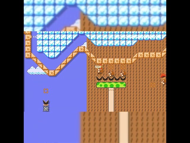 Skedaddling With The Fernament by GREY #shorts 🍄Super Mario Maker 2 ◆ Switch 2 ◆ No Commentary #edd