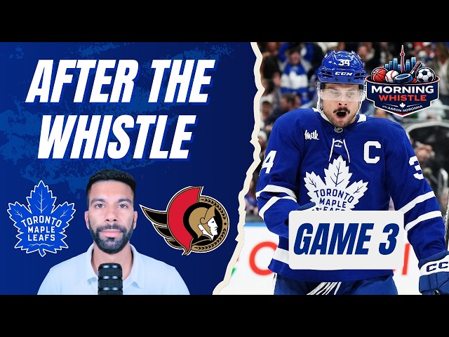 SLOPPY!!! Maple Leafs vs Senators Reaction | After the Whistle