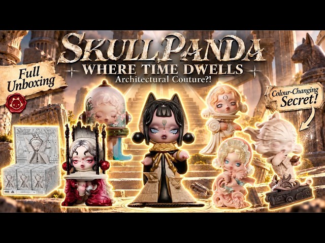 SKULLPANDA Where Time Dwells Full Unboxing + Shake Tips | Architectural Couture?!