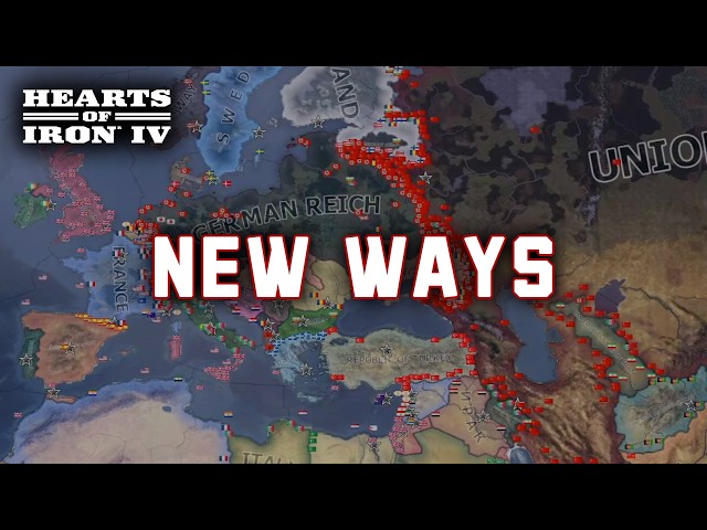 Hoi4: New Ways (mod) Timelapse
