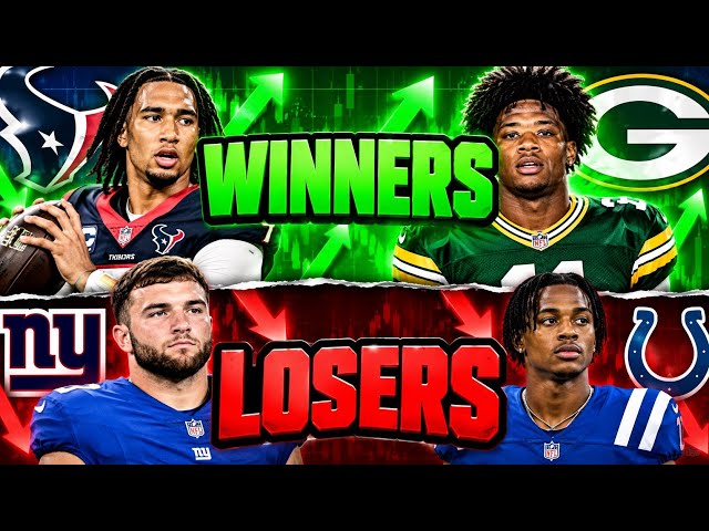 BIGGEST WINNERS & LOSERS of Week 6 Fantasy Football! 🏈