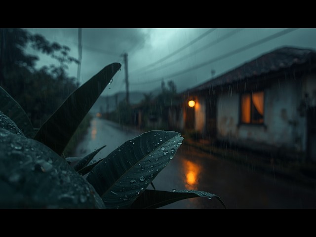 This Thunderstorm Feels Like a Dream 🌩️ Heavy Rain for Sleep & Relaxation