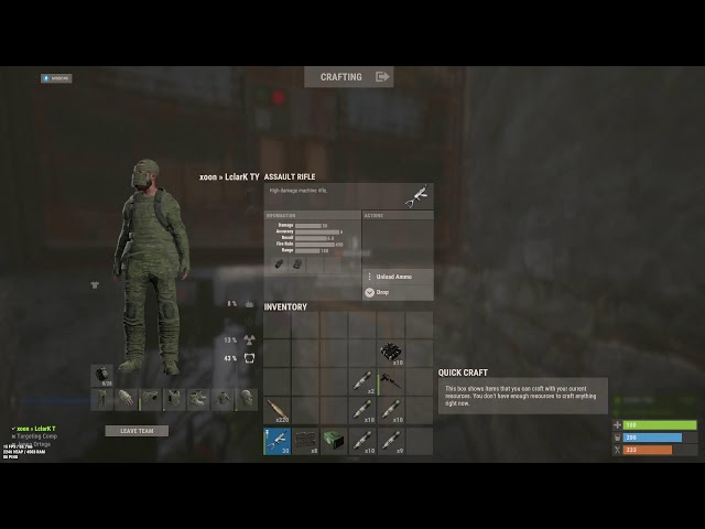 PLAYING VITAL RUST