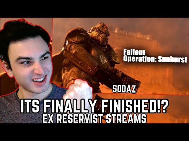 Fallout Operation: Sunburst - Ex Reservist Reacts!  (SODAZ)