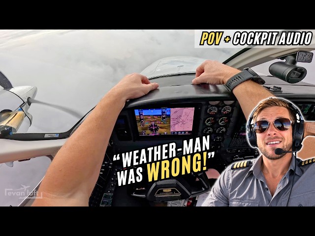 POV: Low IFR Forecast Landing on WILD Oregon Coast?! (with cockpit audio)
