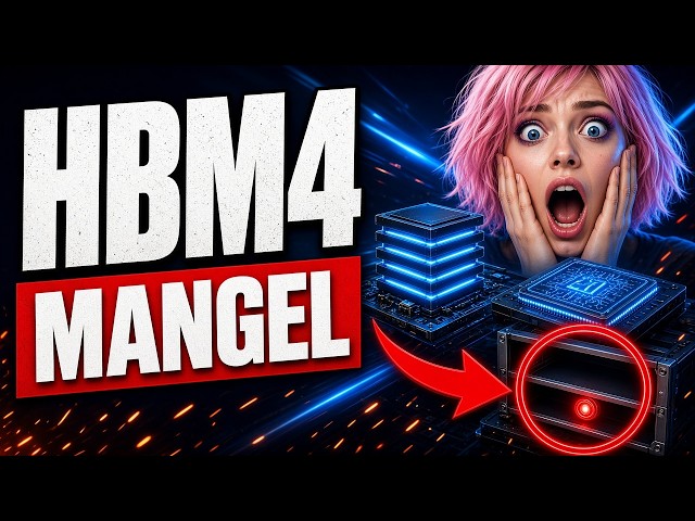 HBM4-Mangel: Warum KI-Chips knapp bleiben | Tech · AI · Space