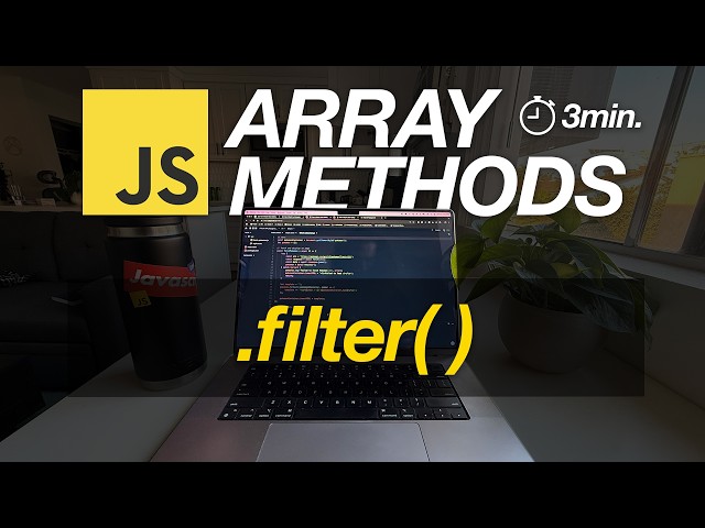 JavaScript Array Methods in Minutes: FILTER() — 3 EXAMPLES!