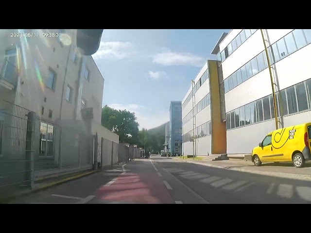 Boring bicycle commute - 20250617 #1