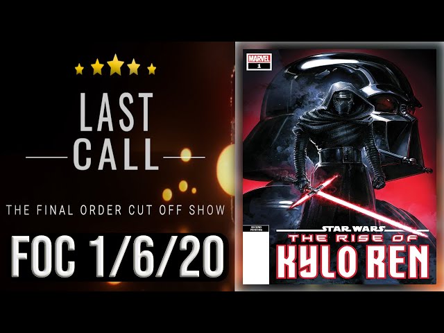Top 10 Comic Books for Final Order Cut Off 1/6/20