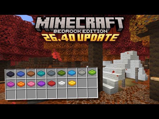 EVERYTHING NEW in Minecraft Bedrock 26.40 Update