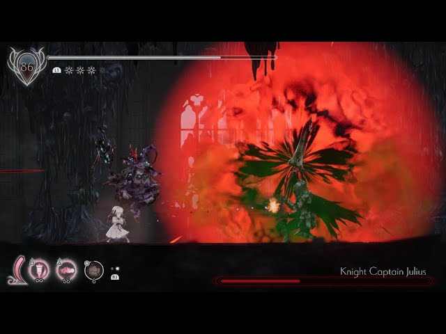 BOSSFIGHT ONLY!! Lilly vs Knight Captain Julius - ENDER LILIES : Quietus of the Knights 🗡🪷 🪷🪷🗡-