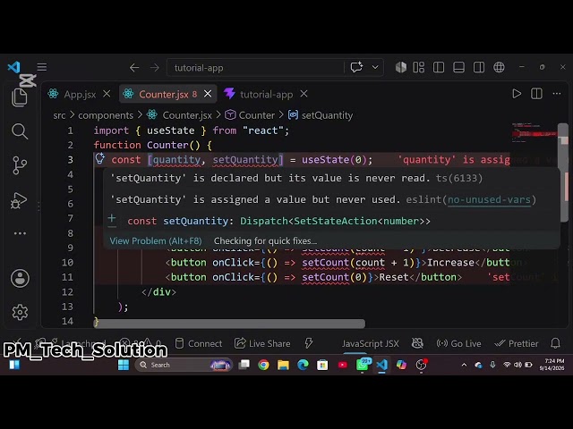 React useState Hook Explained for Beginners ⚛️ | Build a Counter Component