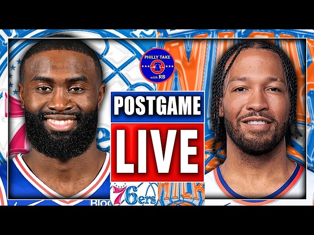 SIXERS DOMINATE KNICKS BEHIND MASSIVE JAYLEN BROWN GAME! | 76ers Postgame Live
