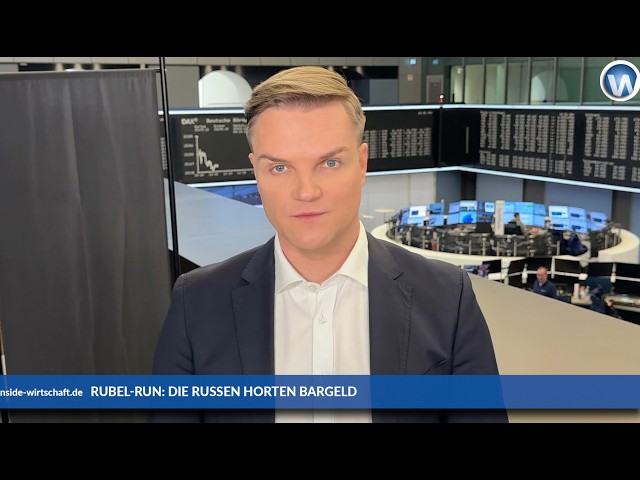 Manuel Koch (Inside Wirtschaft): "Why Russians are suddenly withdrawing billions in cash"