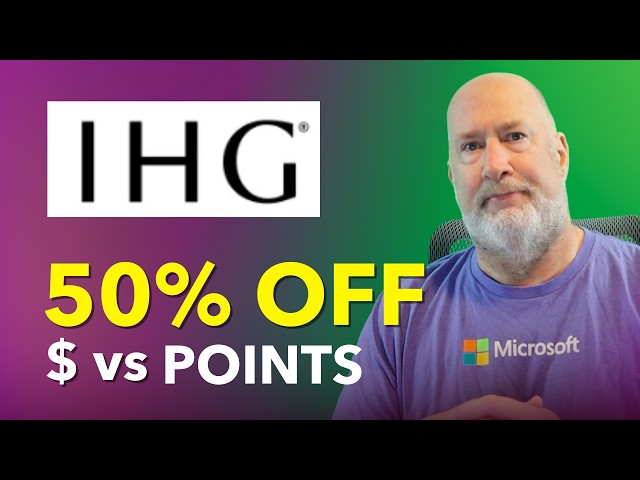 IHG Points vs Cash: Save Over 50% on Your Next Hotel Stay
