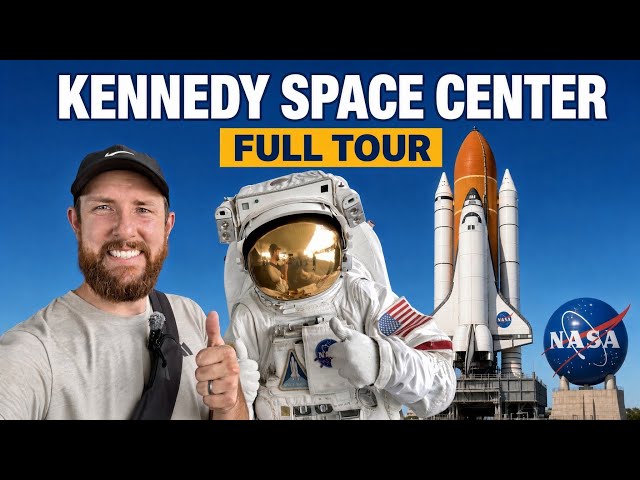 We Toured ALL of Kennedy Space Center in One Day