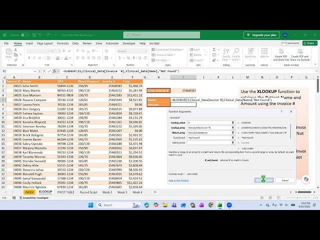 5b. Advanced Excel Skills for Data Analysts