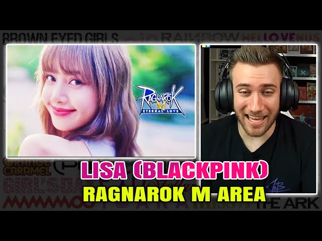 REACTION TO LISA IN RAGNAROK M AREA | KPOP REACTOR